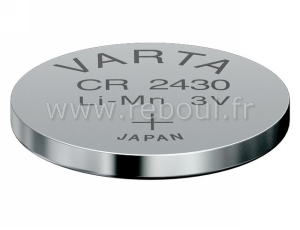 Piles et batteries - Piles boutons - VARTA CR2430 CR2430 x1 Pile lithium 3V