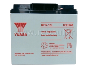 Batterie plomb étanche NP17-12 Yuasa 12V 17ah
