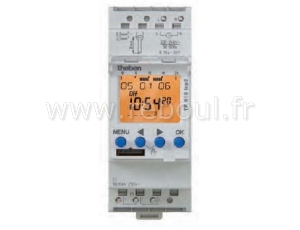 Interrupteur horaire programmable digitale Top 2 1 module 610