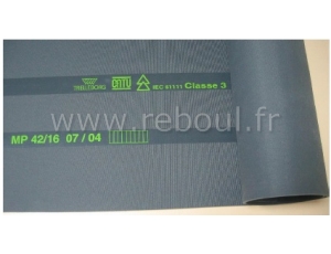 Tapis isolant de classe 0 pour travaux sous tension à 1000 V