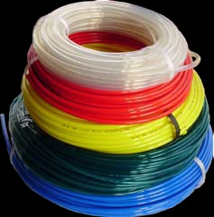 TUBE PU98 4X6 ROUGE - ROULEAU 25M