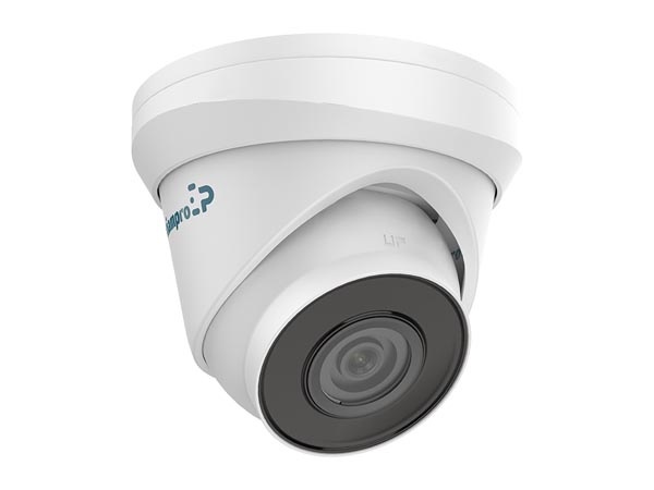 CAMÉRA IP À RÉSEAU FIXE - DÔME - 2 MP - BLANC