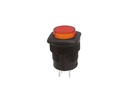 BOUTON-POUSSOIR OFF-ON AVEC LED ORANGE
