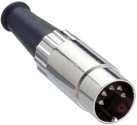 FICHE DIN 4B MALE METAL