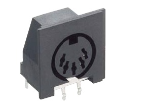 EMBASE DIN 5B FEM 180° COUDEE