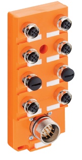  Répartiteur 6 voies doubles M12 avec connecteur M23 sans led