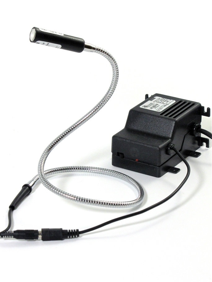  KIT LED FLEXIBLE 1W AVEC BLOC D'ALIMENTATION