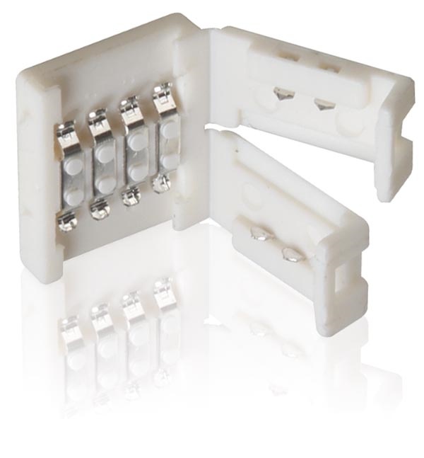 cf 1645-2169***  CONNECTEUR POUR FLEXIBLE LED RVB (type 5050)