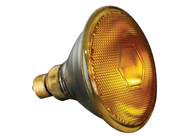 **LAMPE HALOGÈNE SYLVANIA 80W / 240V, PAR38, E27, FL 30°, JAUNE