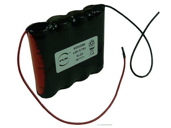 PACK NICD 4.8V 700MAH ST1/SG  ***fabrication sur demande***