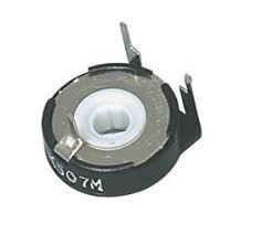 POTENTIOMETRE PIHER TRIMMER 10K (LARGE - HOR - FOR SPINDLE)
