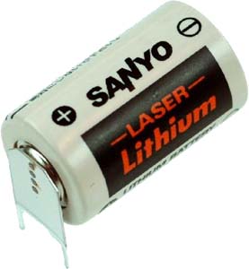 PILE LITHIUM C 3V 5000mAH 3 PICOTS