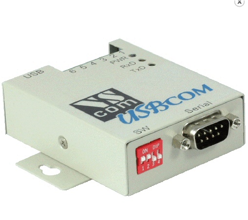  Adaptateur industriel USB 1 port RS422/485 RailDin ISOLE