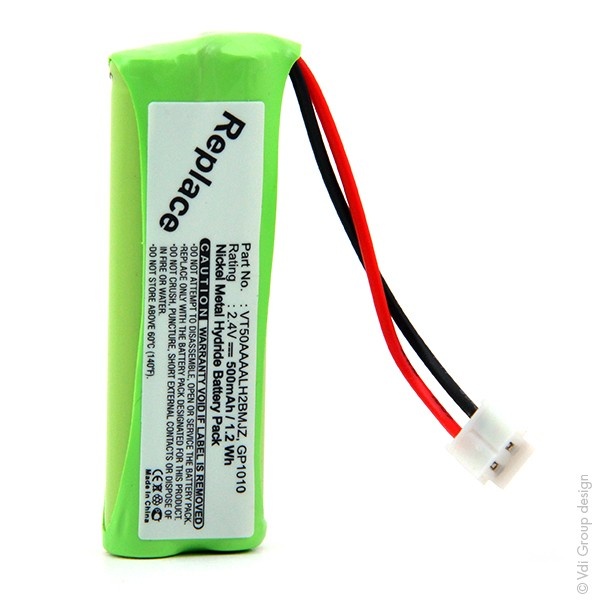 Batterie téléphone fixe 2.4V 500mAh  