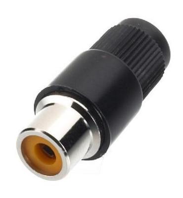 RCA F NOIR PLASTIQUE