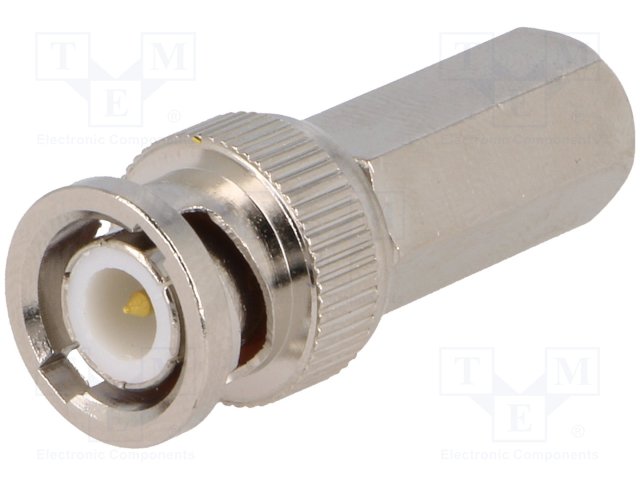 Fiche BNC Male Droit 50Ohms à visser pour RG58