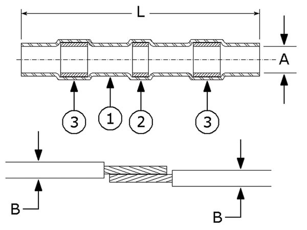 MANCHONS DE SOUDAGE - 110° - 4.5mm (4 pcs)