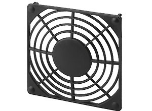 Grille plastique à fixation par encliquetage 120x120 mm