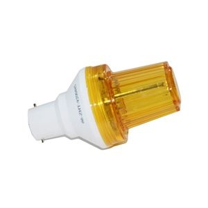  AMPOULE B22 FLASH 4W JAUNE
