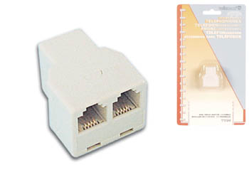  TRIPLITE MODULAIRE 6P4C - 3 x FEMELLE