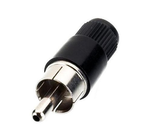 RCA M NOIR PLASTIQUE