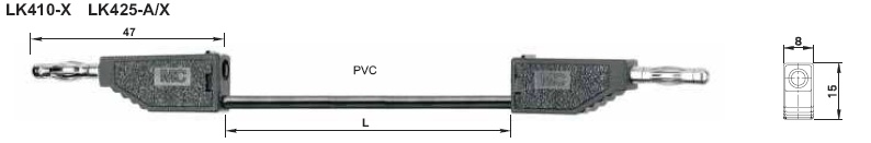  CORDON LK410-X Bleu 3B3.1977.00e L.50cm