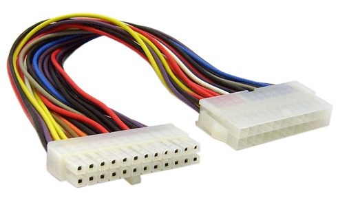 Rallonge d'alimentation E-atx 24 contacts 20cm  