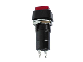 R18-23A BOUTON-POUSSOIR OFF-ON ROUGE 3A/125V