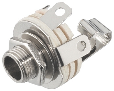 JACK 6,35 F MO CHASSIS + 1 COUPURE