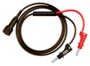 c.BNC manchon isolant+2f.M AR d4 50ohms Lg 100 cm noir