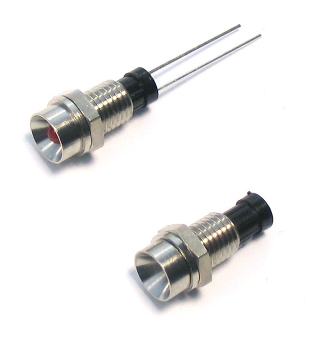 voyant brillant led diam. 3 rouge