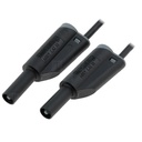  (CF 1234-0514) fiche mâle sécu d4 + fourreau fixe + rep.ARS d4 noire