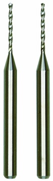 **OBS** Forets micro en métal dur Ø 1,0 mm axe de 3 mm par 2