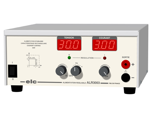 ALIM DIGITALE REGLABLE 0 30V ET 0 3A ET REGL FIN 90W
