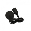 BUTTERFLY E27 DOUILLE SILICON + CABLE 2M NOIR ** fin de serie OBS **