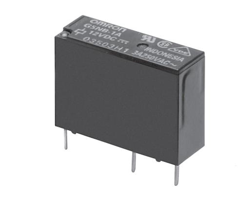 Relais: électromagnétique; SPST-NO; Ude bobine: 12VDC; 5A/250VAC