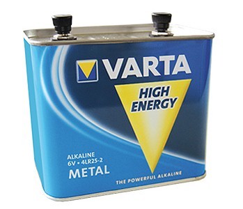 Pile spécifique 4R25/2 à vis - 6V - Alcaline x1