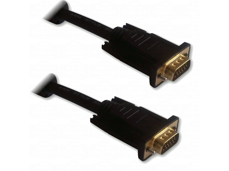 CABLE XGA 2M ferrite M/M***blister***