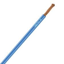 FIL SOUPLE H07 V-K 4mm² BLEU CLAIR (LE METRE)