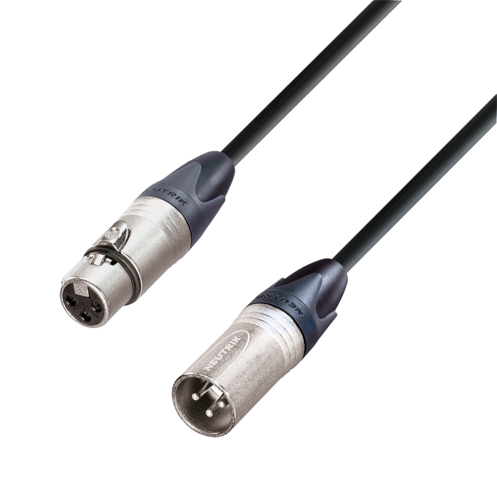 Adam Hall Cables Série 5 Star - Câble Neutrik DMX XLR mâle vers XLR femelle 15,0 m