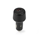 ***OBS*** cf. CCH1C1A48WBK -Chargeur de voiture | 48 W | 2x 3.0 A | Nombre de sorties: 2 | Type de port: USB-A / USB-C | | Sélection Automatique de la Tension