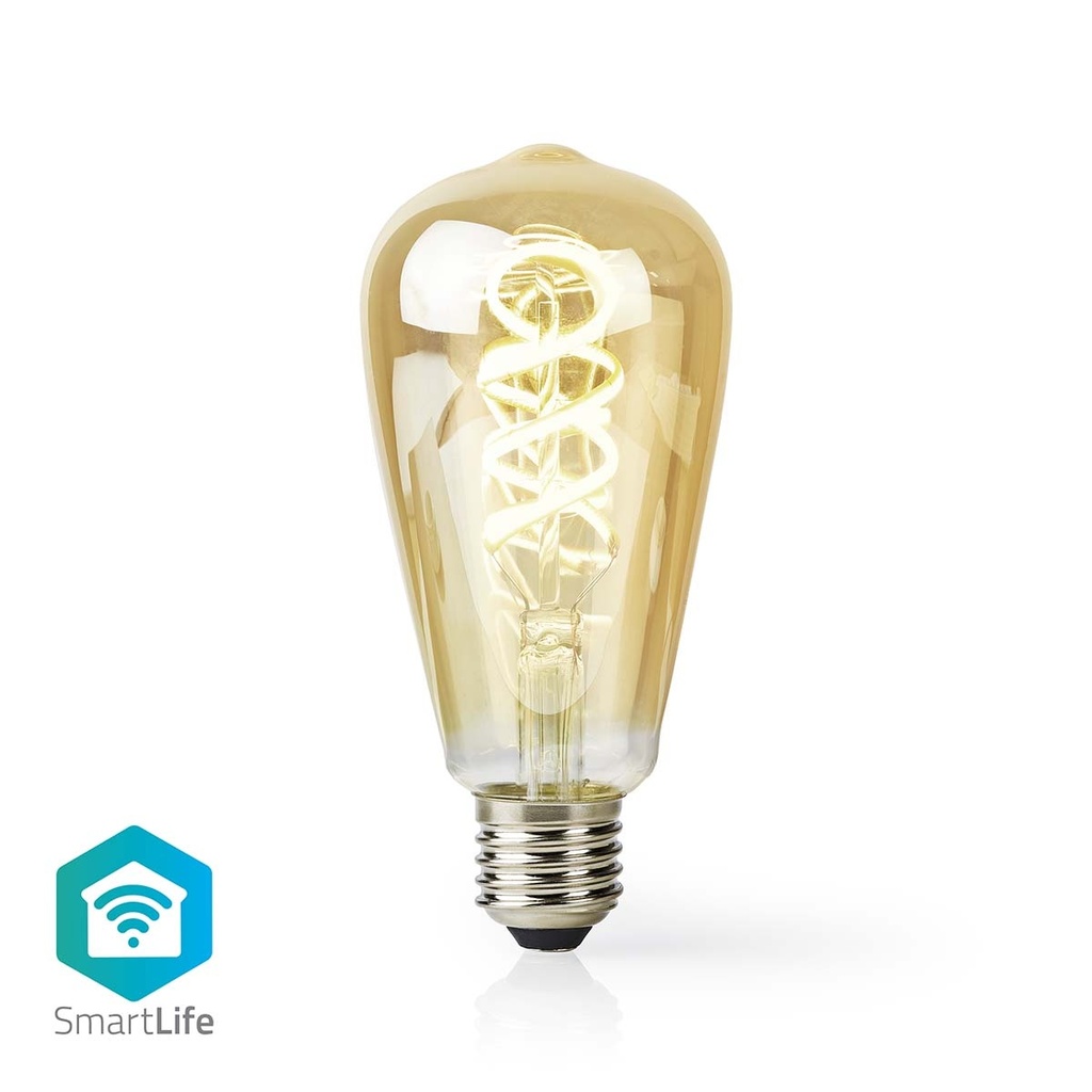 LED SmartLife à intensité variable | E27 | 360 lm | 4.90 W | Blanc chaud à frais | 1800 - 6500 K | Verre | Android / IOS | ST64 | 1 pièces