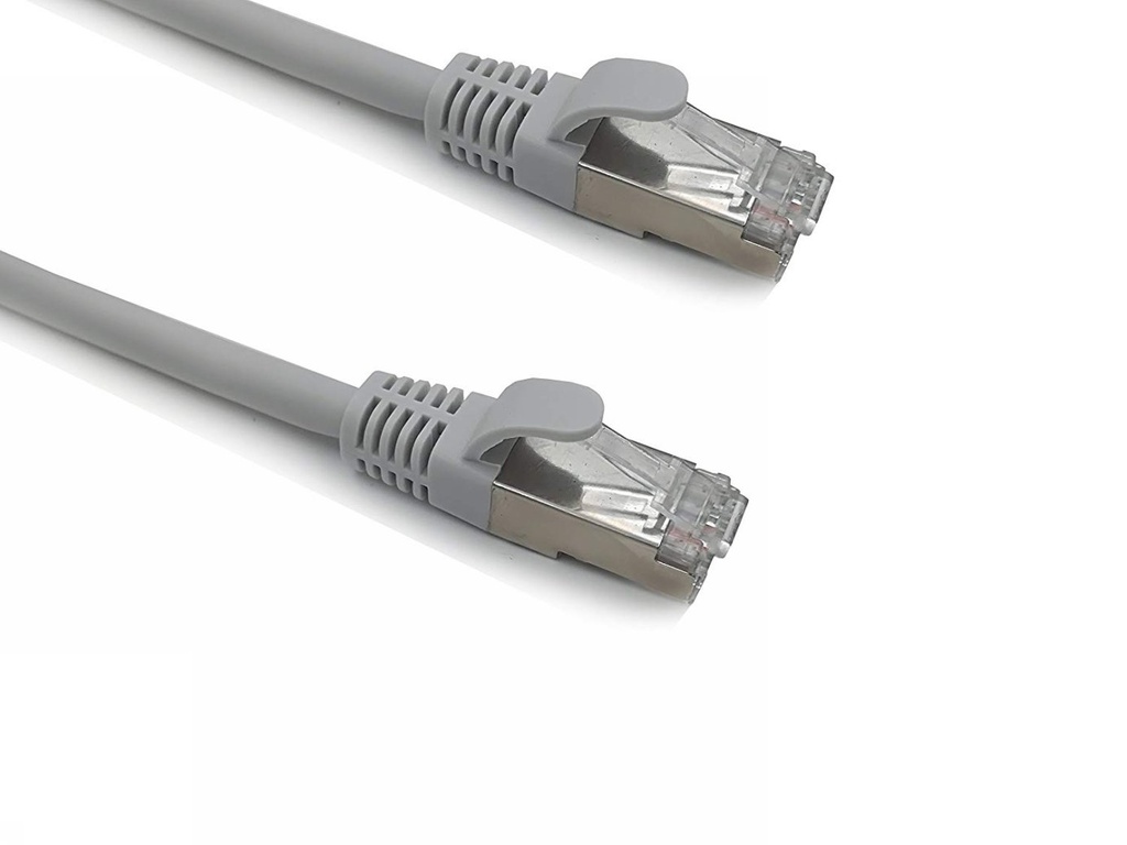Cordon 0.5M RJ45 S/FTP CAT.6a droit sans halogène