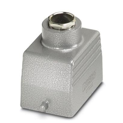 Capot pour étrier longitudinal, hauteur 96 mm, presse-étoupe, 1x Pg29, sortie de câble droite