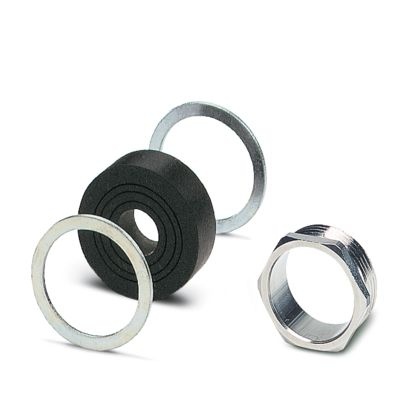 Jeu de vis de pression PG, version standard, pour boîtier avec manchon PG21, composé de vis de pression, joint monosection et 2 