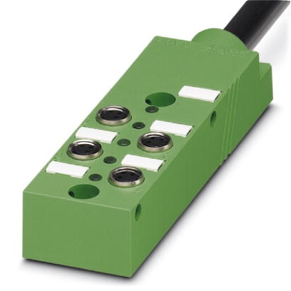 Répartiteur pour capteurs/actionneurs, avec câble multiconducteurs raccordé, prises : 4, pôles : 3, longueur de câble : 5 m