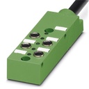 Répartiteur pour capteurs/actionneurs, avec câble multiconducteurs raccordé, prises : 4, pôles : 3, longueur de câble : 5 m