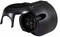 PRISE SOCLE 12N 7 PIN FEM.PLASTIC SOCKET N TYPE BLISTER