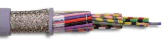 CABLE LiYCY 5x0.25mm² BLINDÉ TRESSE (LE METRE)