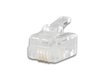 FICHE MODULAIRE RJ11 6P4C, 50 pcs EN BLISTER